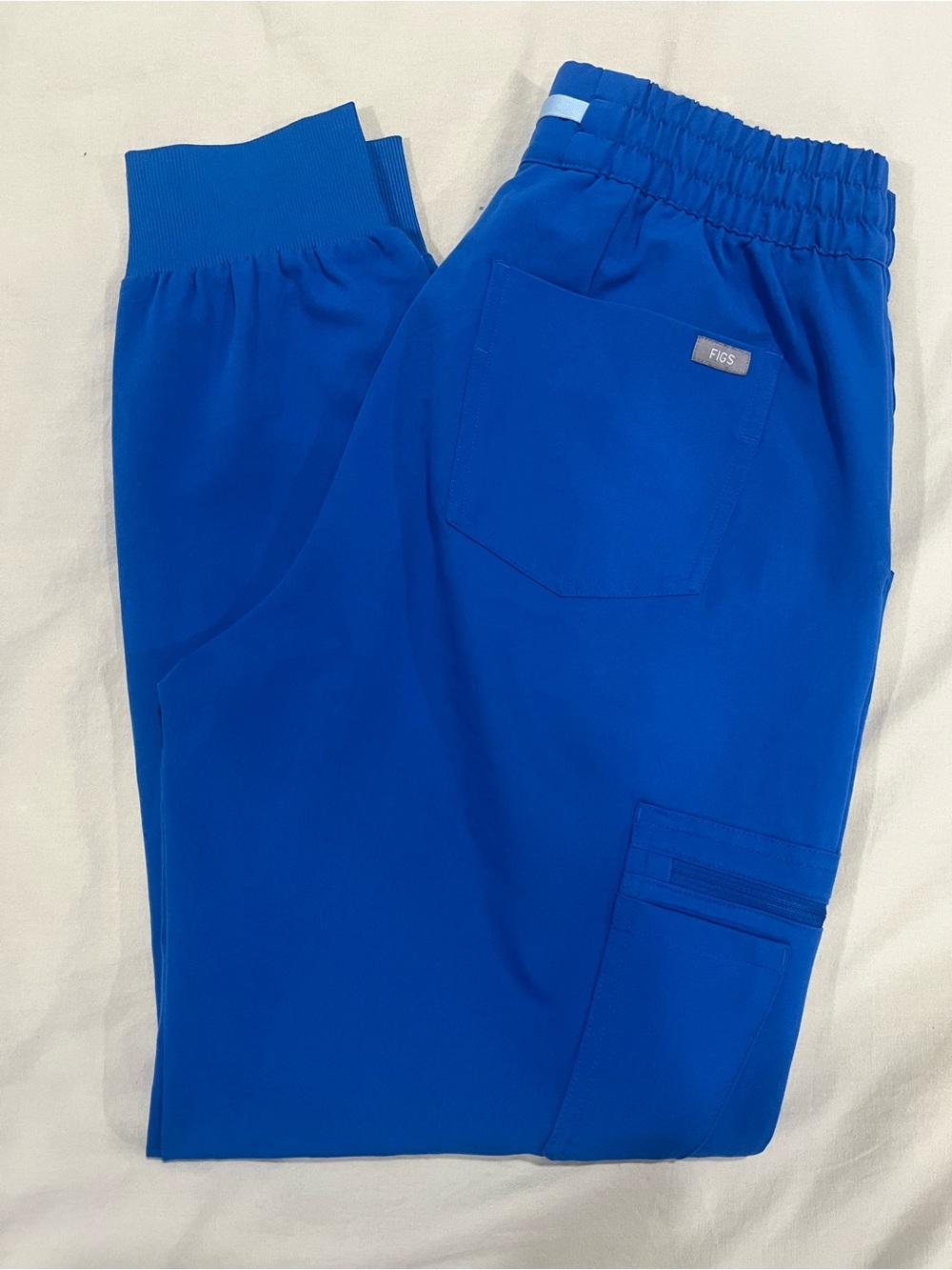 FIGS Women’s Royal Blue High Waisted Uman Relaxed Joggers